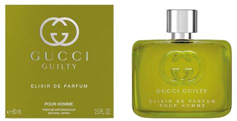 gucci elixir for men|Gucci guilty elixir homme.